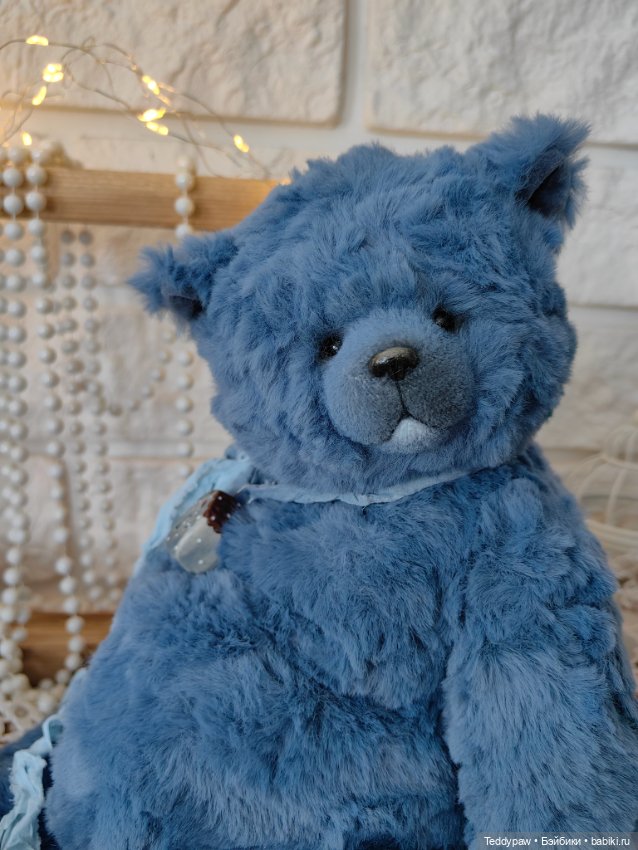 Василёк для объятий 🤗 — Авторские мишки Тедди и друзья: фото