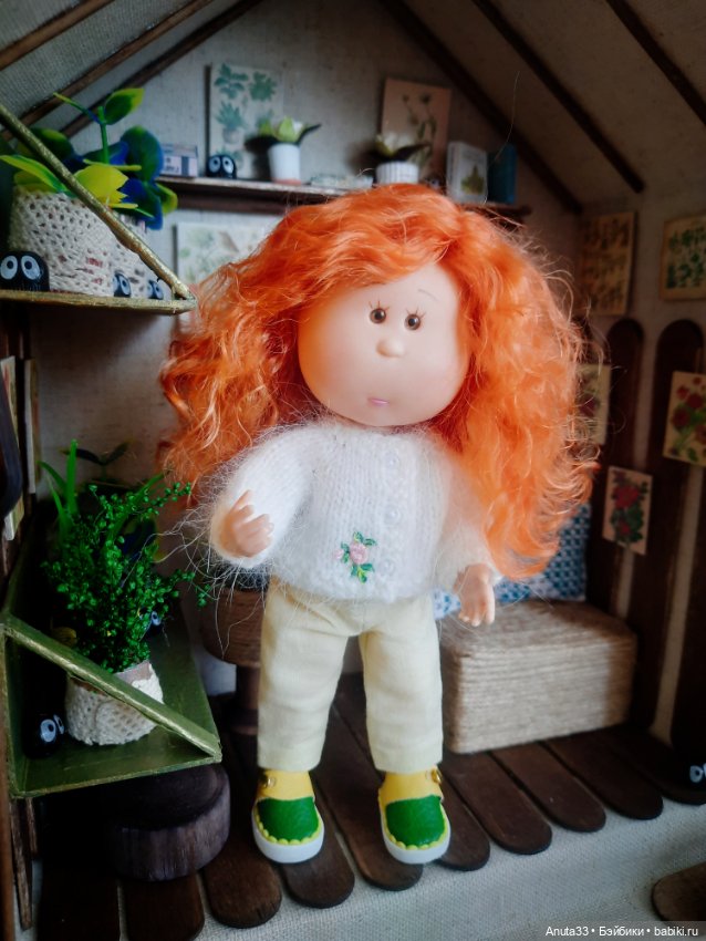 Рыжая Соня. (Мия 14 см) — Куклы с Алиэкспресс (Aliexpress): Китайские шарнирные