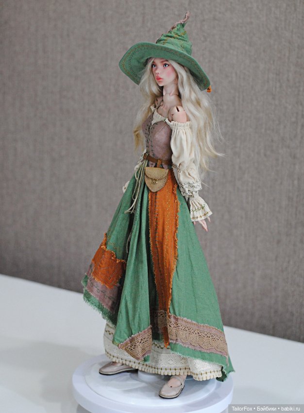 Комплект "Ведьма" для авторской БЖД куклы Химера (Chimera doll) (фото 4)