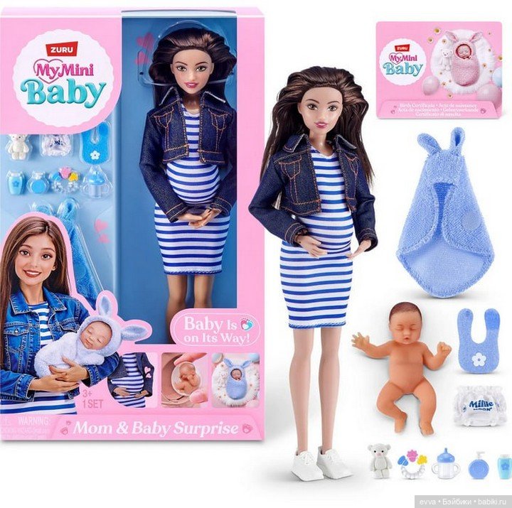 Сюрприз от ZURU: Беременные куклы My Mini Baby (фото 3)