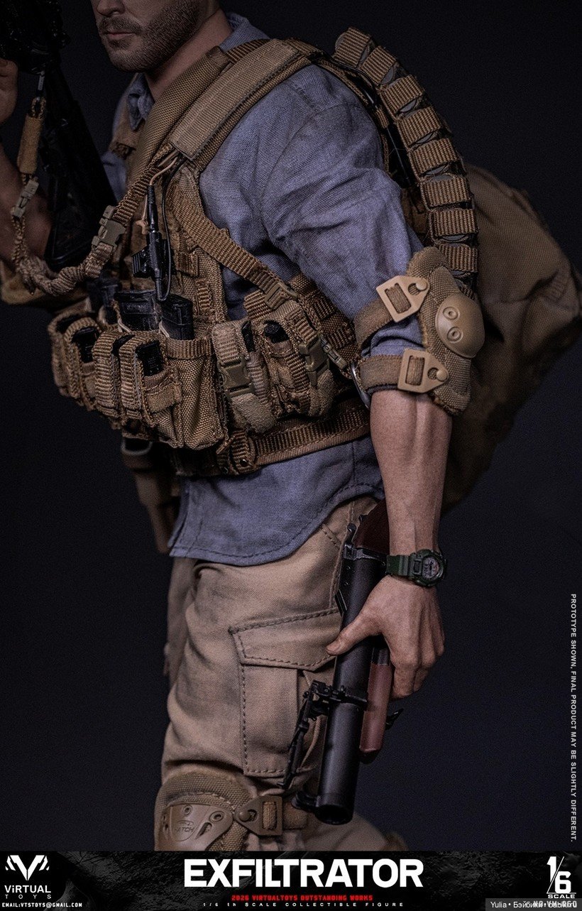 Тайлер Рейк от VTS Toys в масштабе 1/6 (фото 3)
