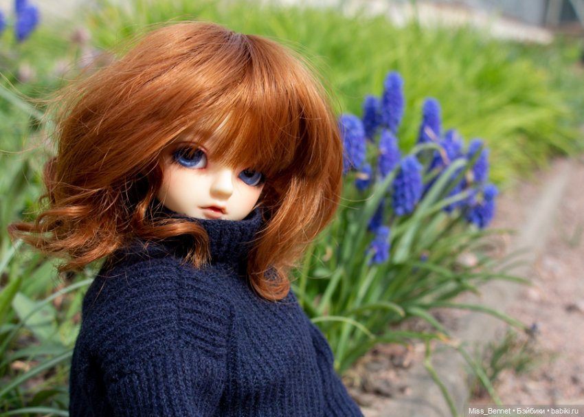 Девочка и цветочки — Куклы Volks (Волкс): Super Dollfie (SD) и Dollfie Dream (DD) (фото 5)