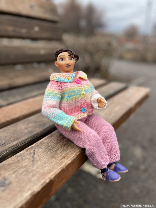 С Луизой на прогулке в дождик (фото 3)