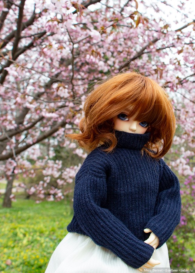 Девочка и цветочки — Куклы Volks (Волкс): Super Dollfie (SD) и Dollfie Dream (DD)