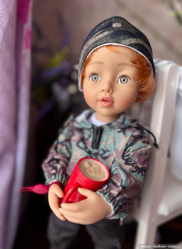 Красавчик Мишка — Куклы Gotz (Готц): Ханна (фото 4)