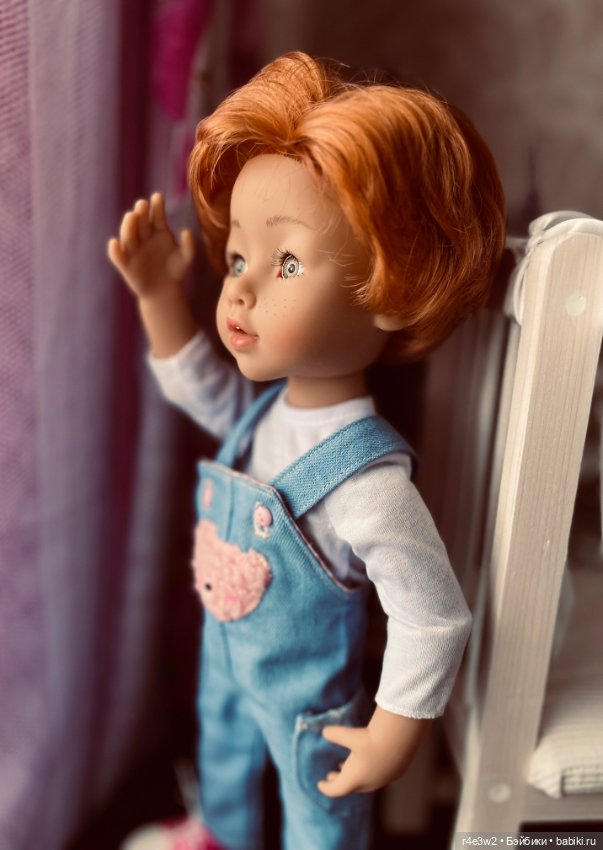 Красавчик Мишка — Куклы Gotz (Готц): Ханна (фото 7)