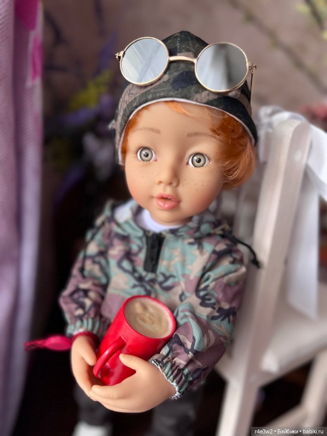 Красавчик Мишка — Куклы Gotz (Готц): Ханна (фото 5)