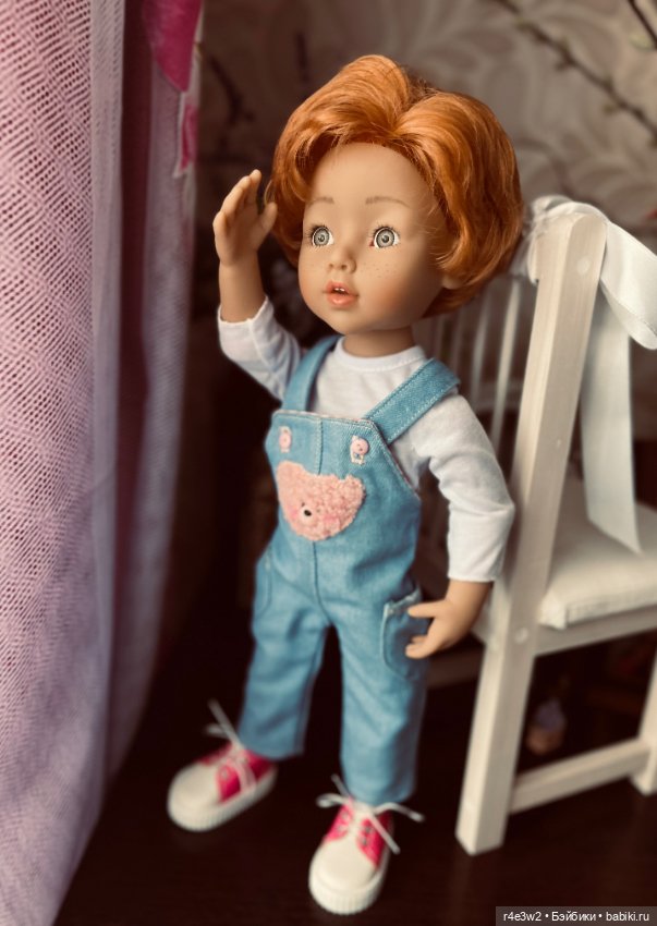 Красавчик Мишка — Куклы Gotz (Готц): Ханна (фото 6)