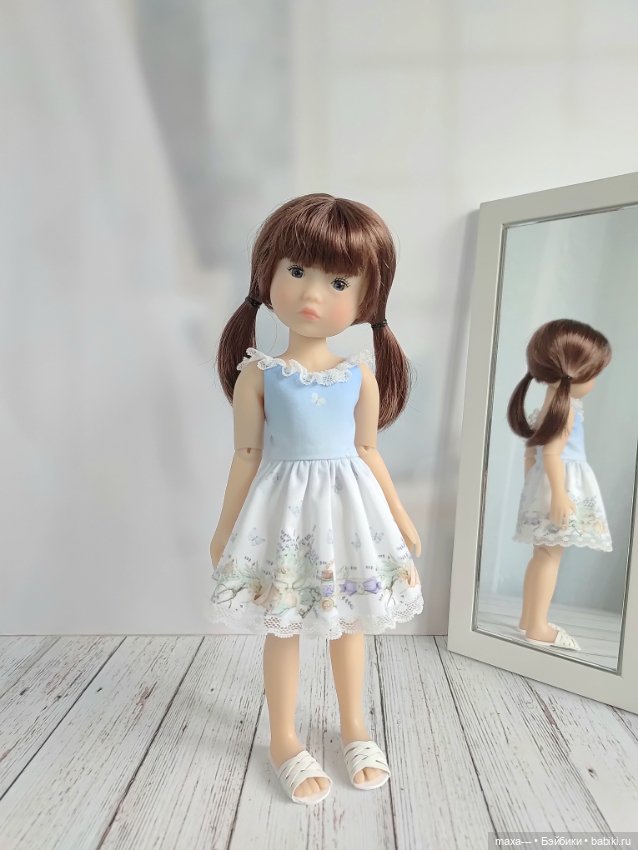 Платье для новенькой — Одежда и обувь для кукол своими руками: фото