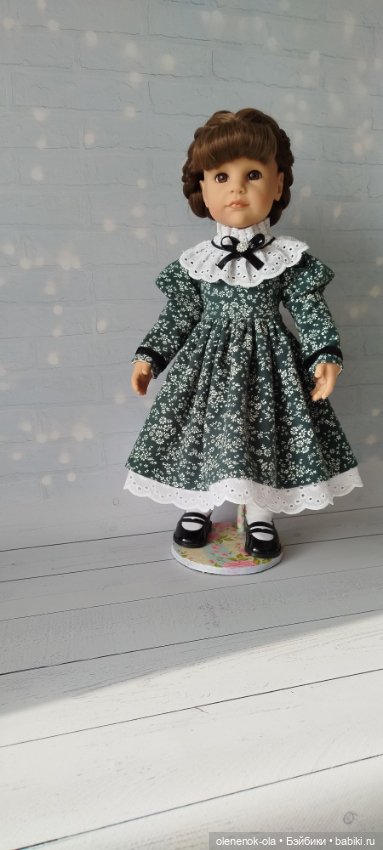 Теплые платья для кукол Готц