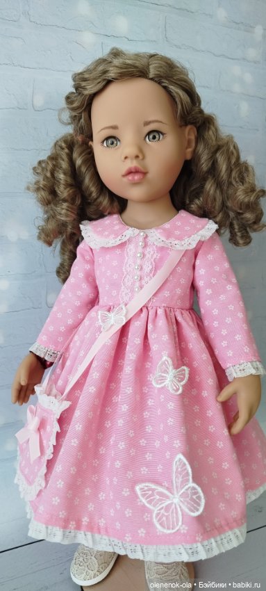 Теплые платья для кукол Готц (фото 9)