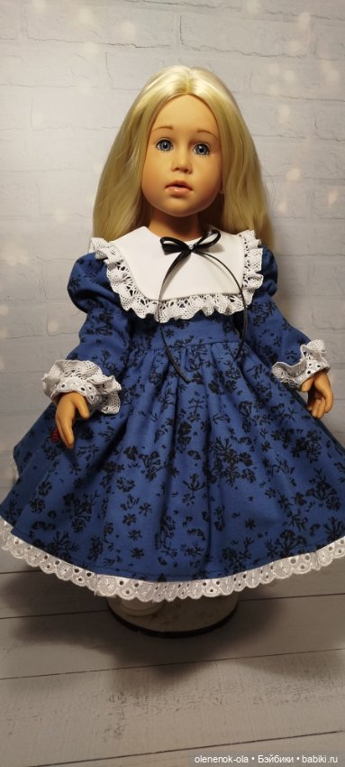 Теплые платья для кукол Готц