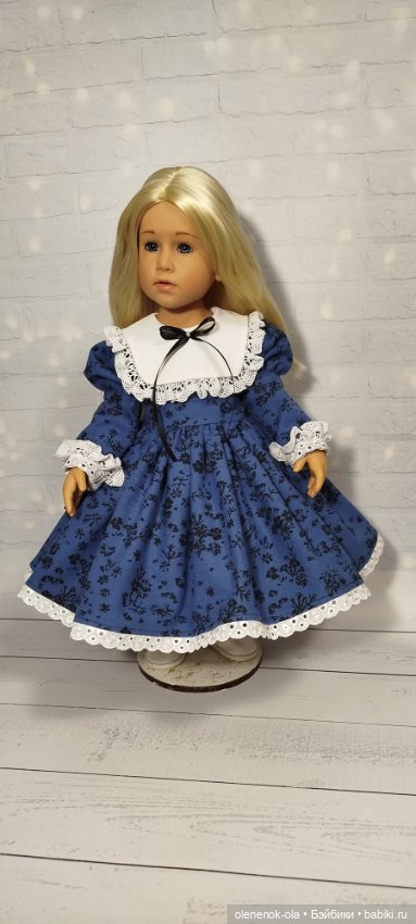 Теплые платья для кукол Готц