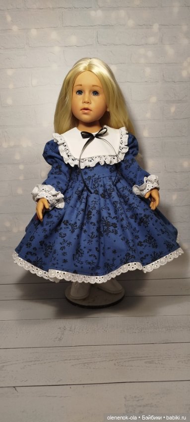 Теплые платья для кукол Готц