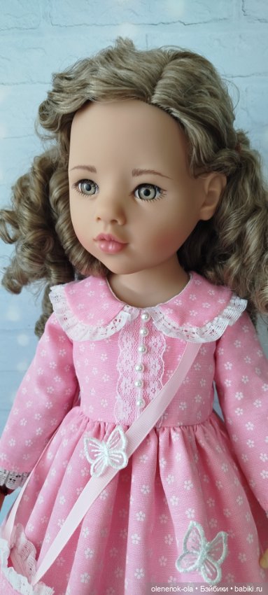 Теплые платья для кукол Готц (фото 8)