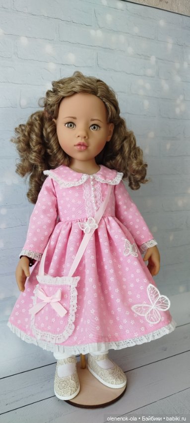 Теплые платья для кукол Готц (фото 7)