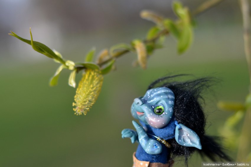 Подмосковная Пандора — Игрушки в смешанной технике (мех и глина): Арт (фото 4)