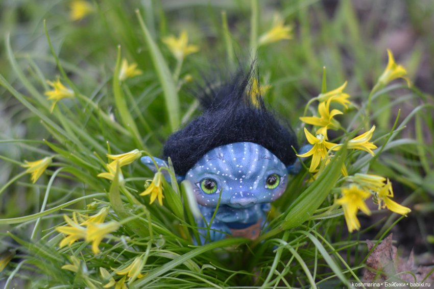 Подмосковная Пандора — Игрушки в смешанной технике (мех и глина): Арт (фото 2)