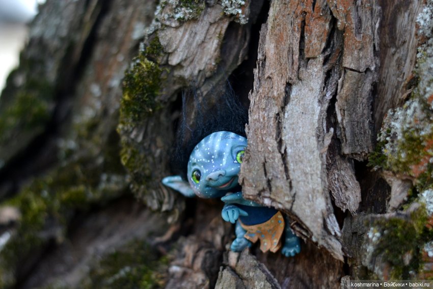 Подмосковная Пандора — Игрушки в смешанной технике (мех и глина): Арт (фото 5)