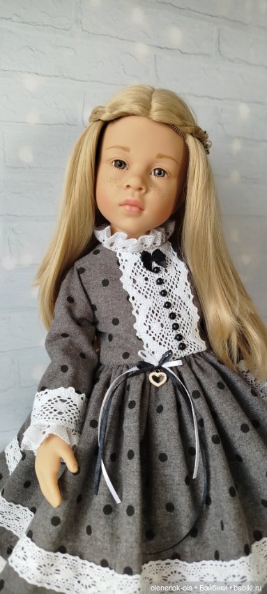 Теплые платья для кукол Готц (фото 2)