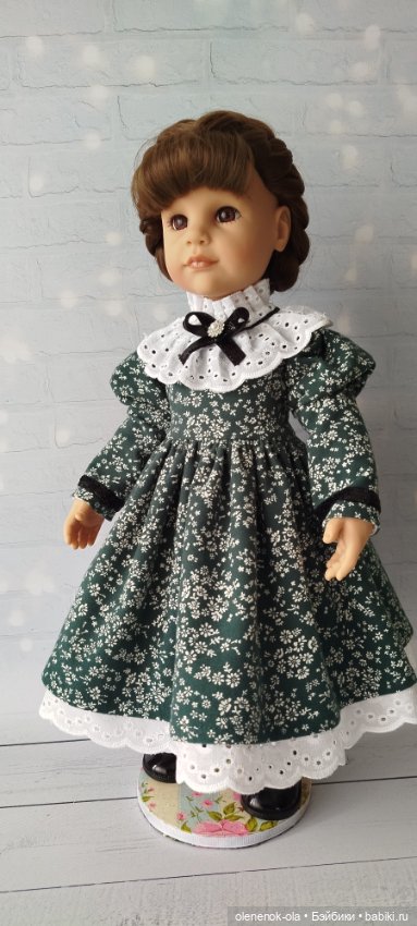 Теплые платья для кукол Готц