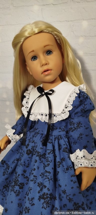 Теплые платья для кукол Готц