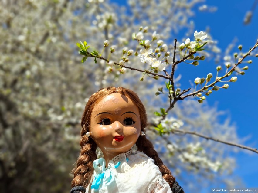 Валюша и весеннее цветение (фото 4)