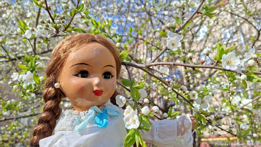 Валюша и весеннее цветение