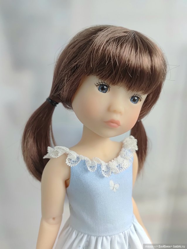 Платье для новенькой — Одежда и обувь для кукол своими руками: фото (фото 3)