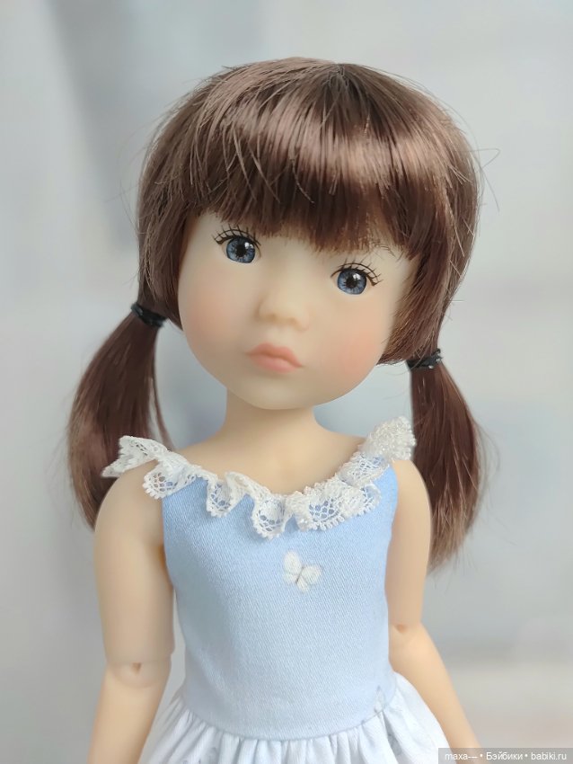 Платье для новенькой — Одежда и обувь для кукол своими руками: фото (фото 4)