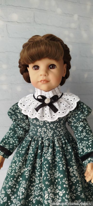 Теплые платья для кукол Готц (фото 10)