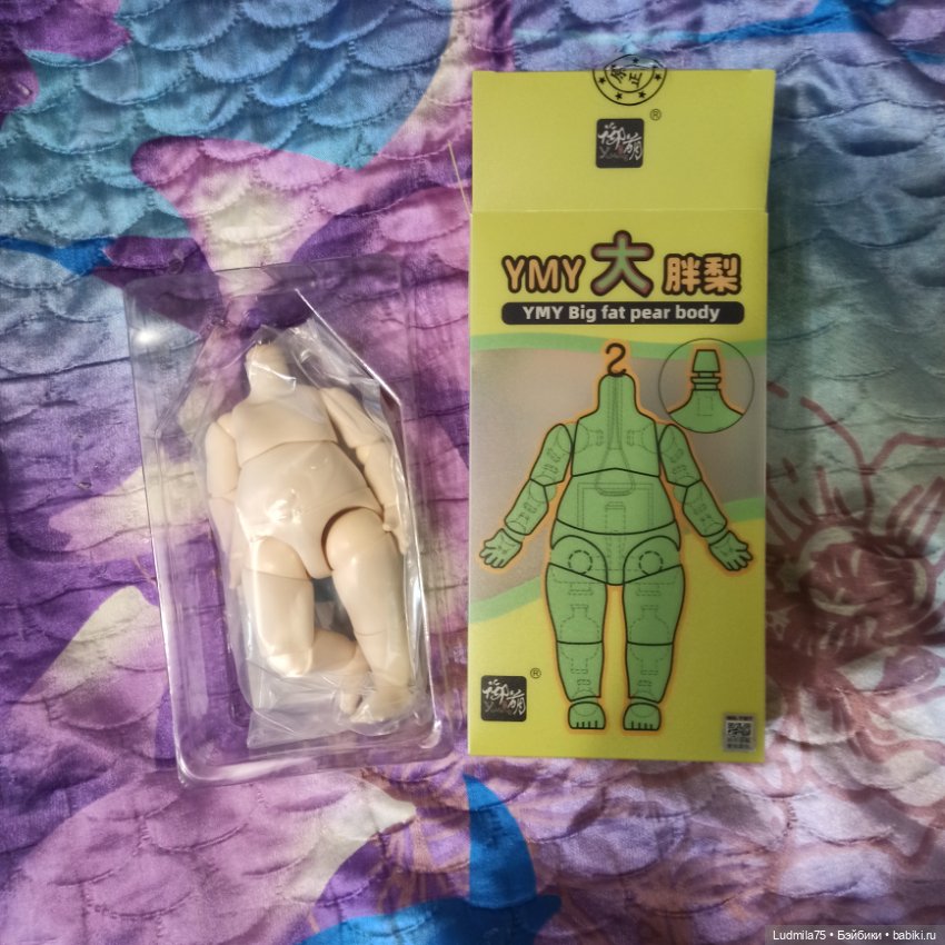 Пухляшка на новом теле — Лепка авторских кукол: полимерная глина