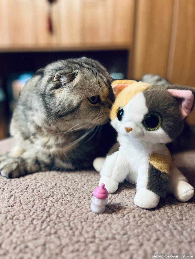 Кошечка из шара Zuru — Интерьерные и функциональные куклы: грелки на чайник (фото 4)