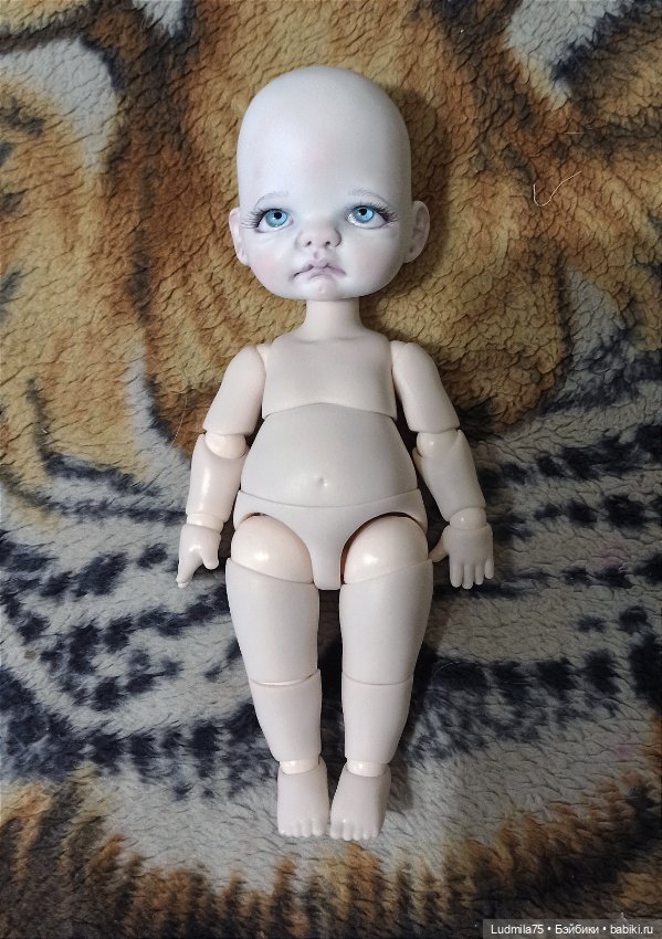 Пухляшка на новом теле — Лепка авторских кукол: полимерная глина (фото 10)