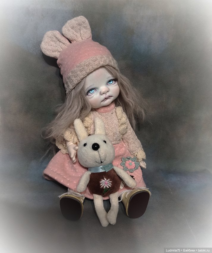 Пухляшка на новом теле — Лепка авторских кукол: полимерная глина