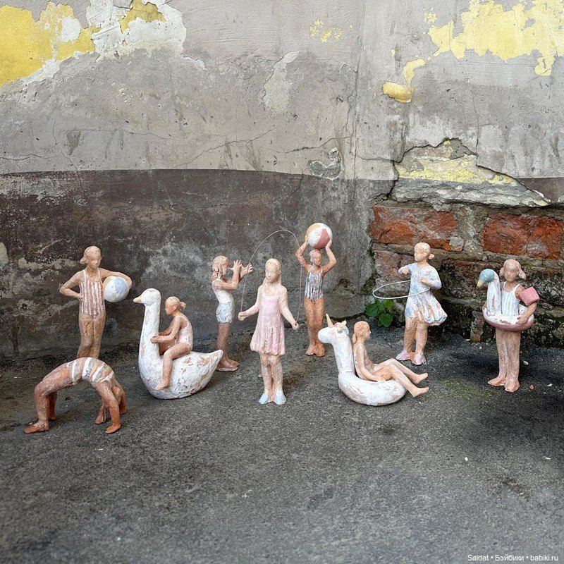 Работы Нади Лихогруд — Лепка авторских кукол: полимерная глина (фото 7)
