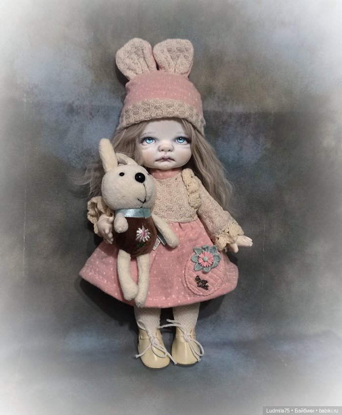 Пухляшка на новом теле — Лепка авторских кукол: полимерная глина