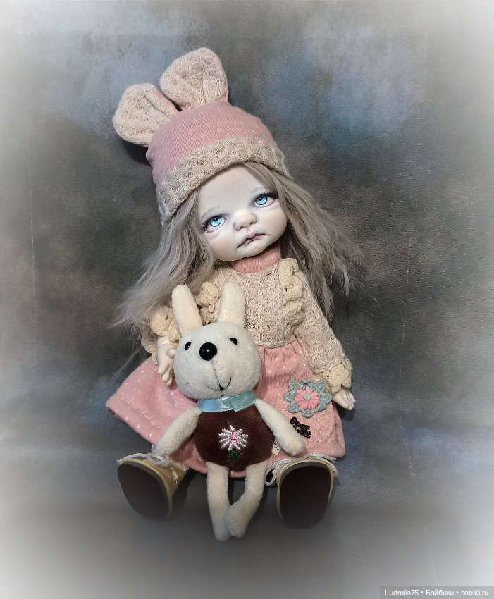 Пухляшка на новом теле — Лепка авторских кукол: полимерная глина