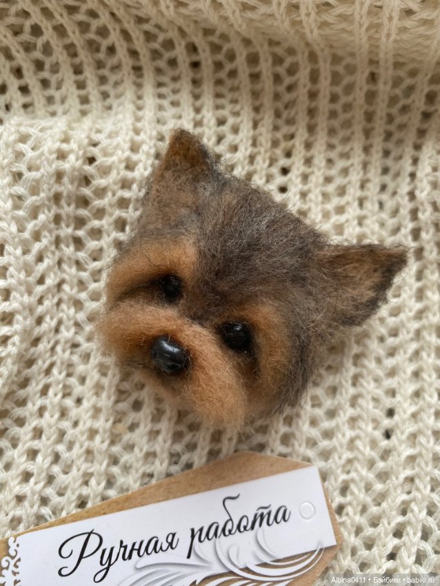 Брошечки в ладошечке) — Валяные игрушки из шерсти: сухое валяние (фото 5)