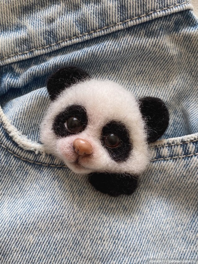 Брошечки в ладошечке) — Валяные игрушки из шерсти: сухое валяние