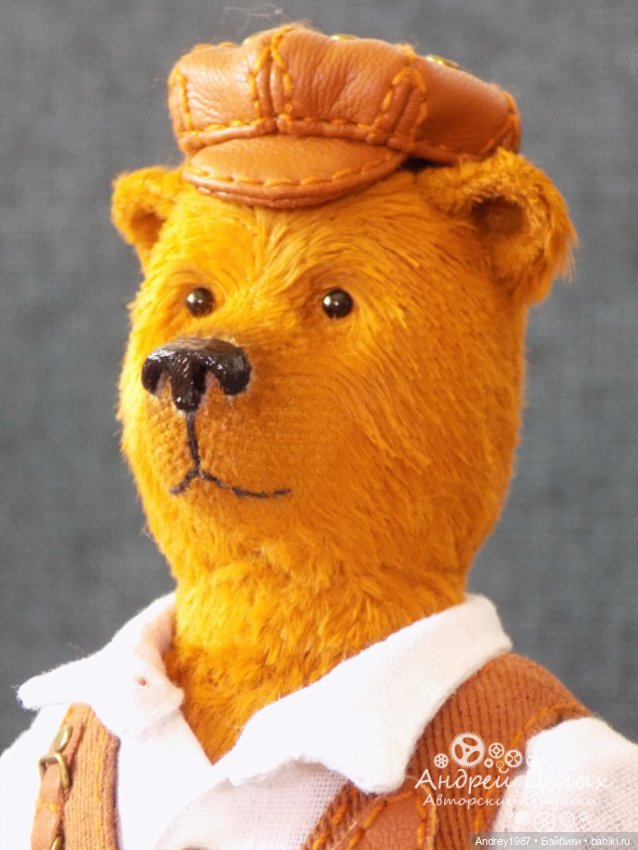 Мишка Тедди Эдгар - Стимпанк Механик (фото 7)