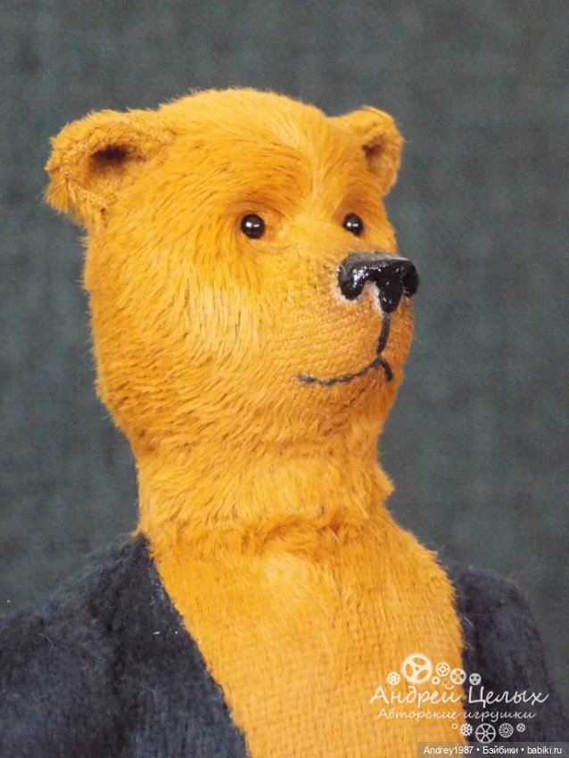 Мишка Тедди Эдгар - Стимпанк Механик