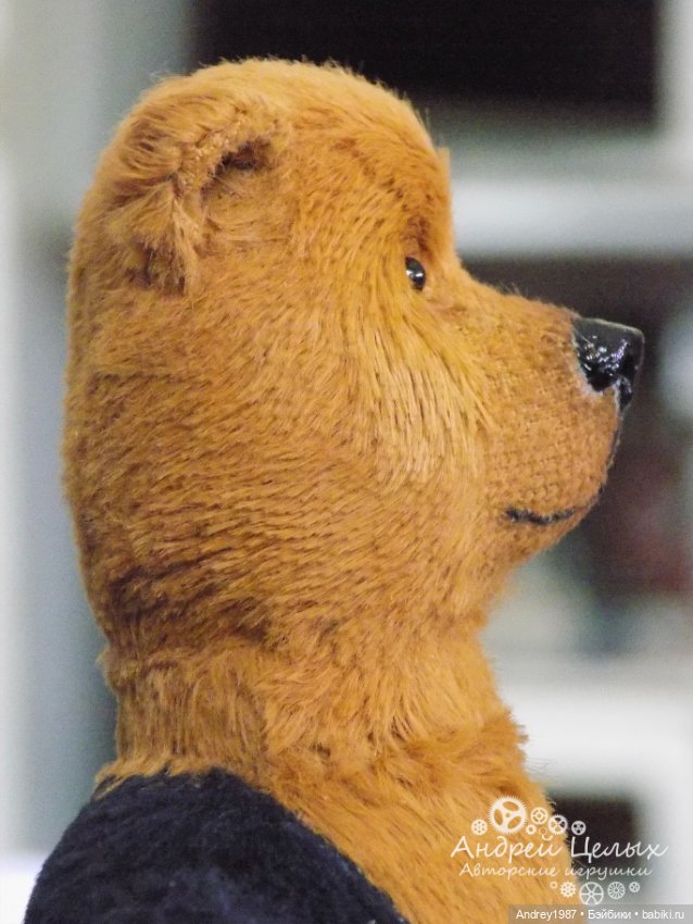 Мишка Тедди Эдгар - Стимпанк Механик