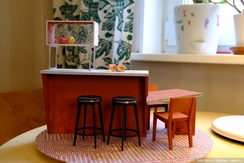 Кухня 1/8 — Мебель для кукол и домиков: фото (фото 7)