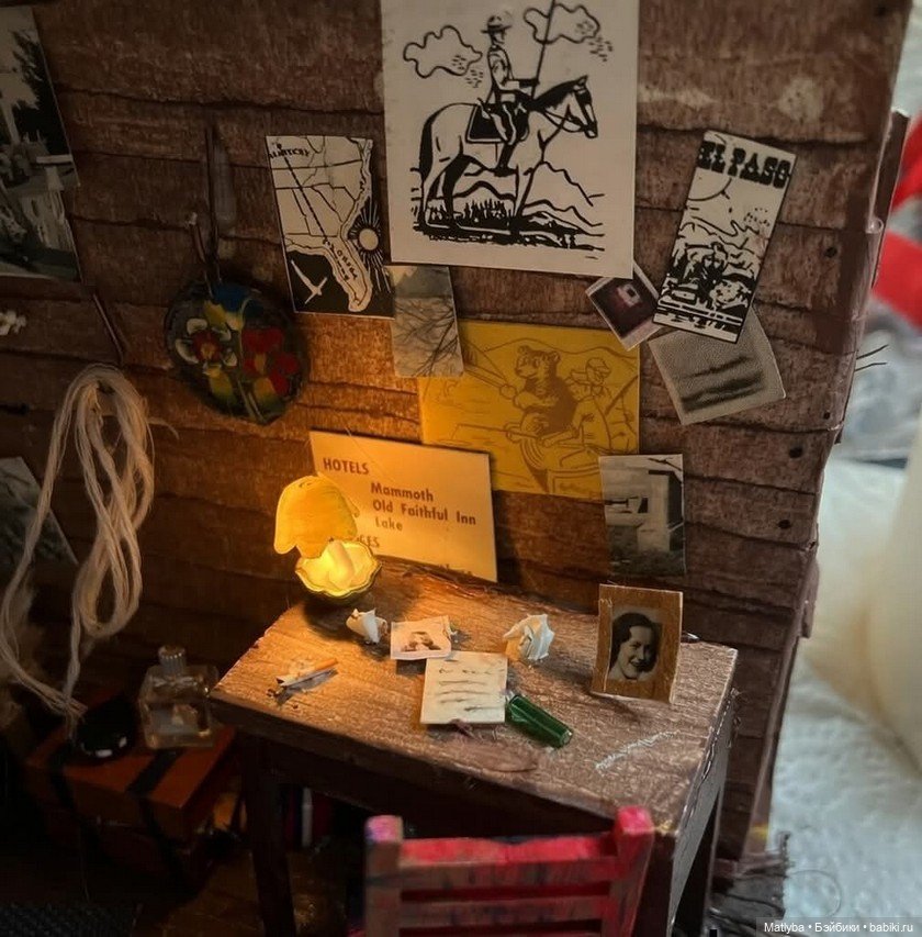 Миниатюрная спальня ковбоя (фото 3)