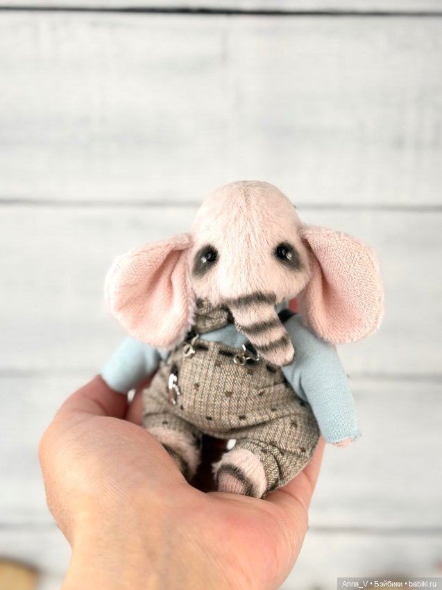 Тедди слоняш — Авторские мишки Тедди и друзья: фото (фото 5)