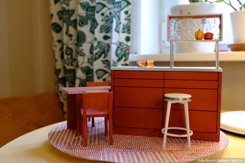 Кухня 1/8 — Мебель для кукол и домиков: фото