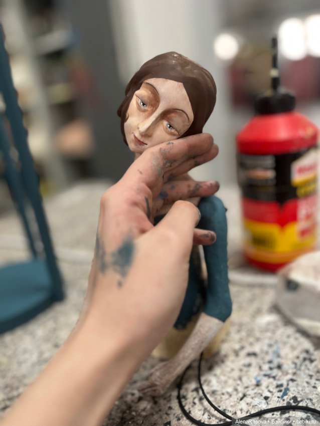 Создание куклы по мотивам Сантос Ч.2