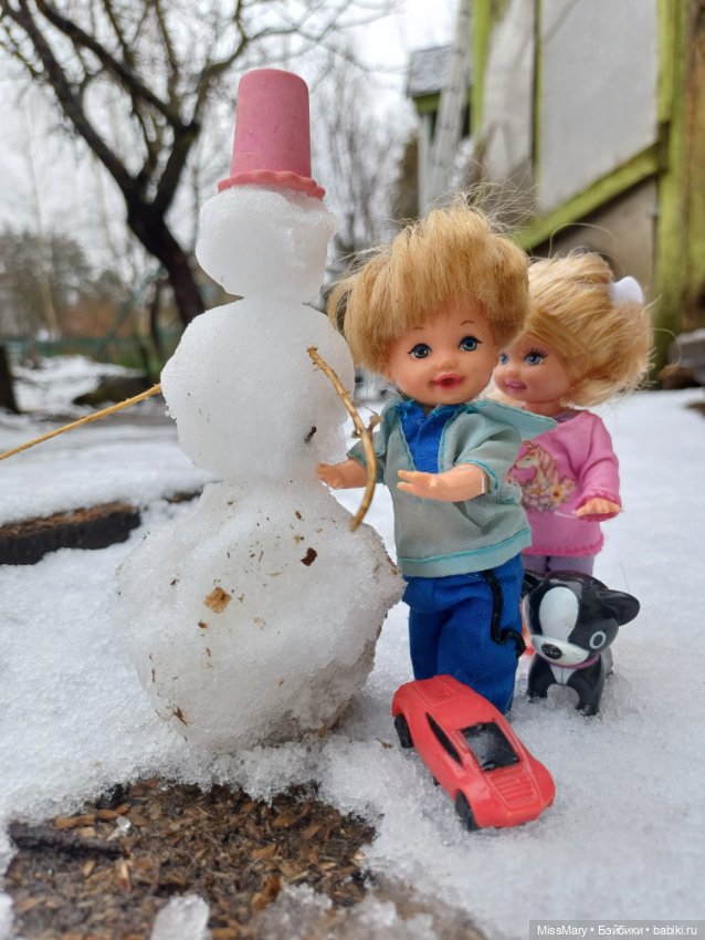 Апрельский снеговик ⛄ — Куклы Barbie (Барби): Looks