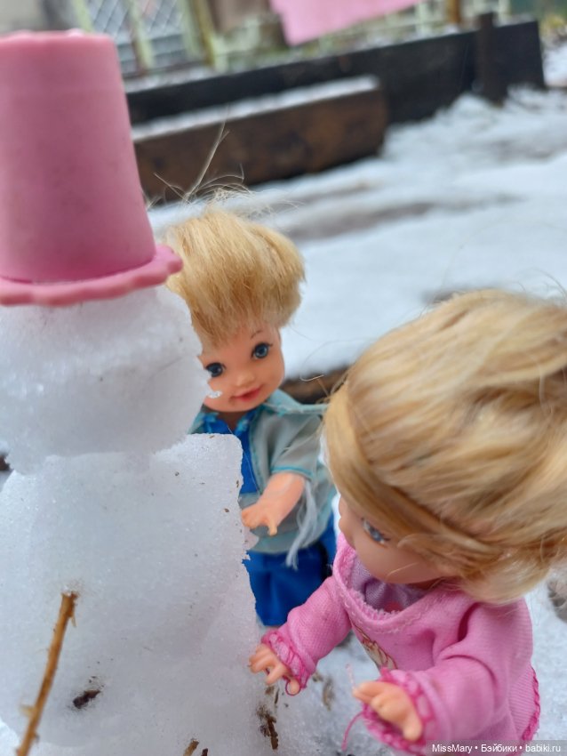 Апрельский снеговик ⛄ — Куклы Barbie (Барби): Looks